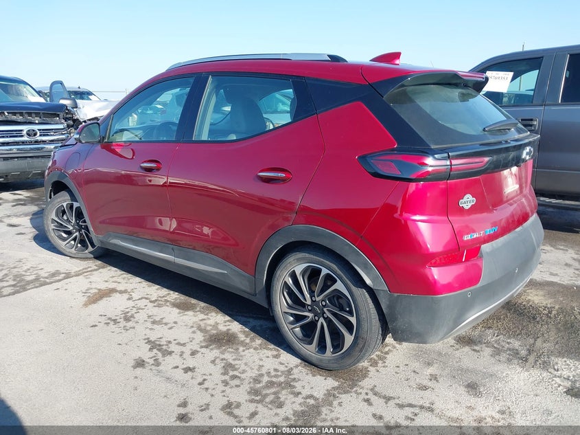 Vin: 1g1fz6s08p4166424, lot: 46259550, chevrolet bolt euv fwd premier 20233