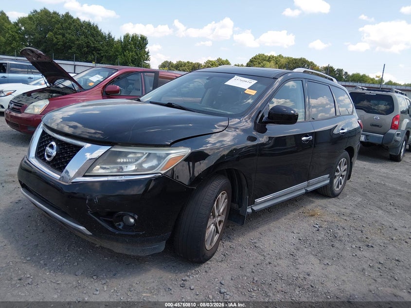 Vin: 5n1ar2mn0ec642098, lot: 46259559, nissan pathfinder sl 20142