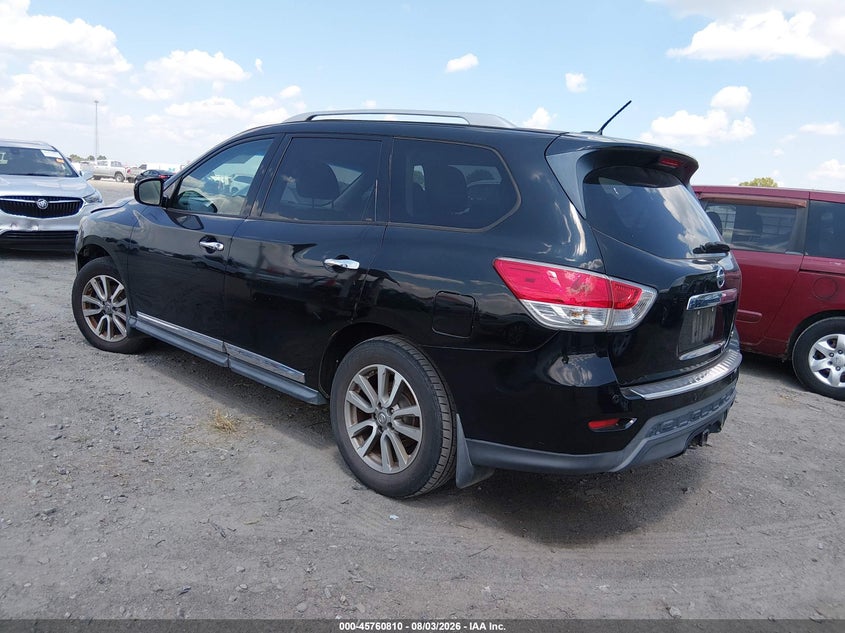 Vin: 5n1ar2mn0ec642098, lot: 46259559, nissan pathfinder sl 20143