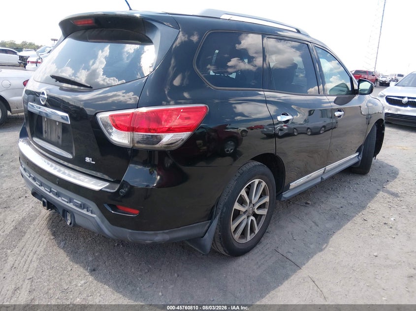 Vin: 5n1ar2mn0ec642098, lot: 46259559, nissan pathfinder sl 20144