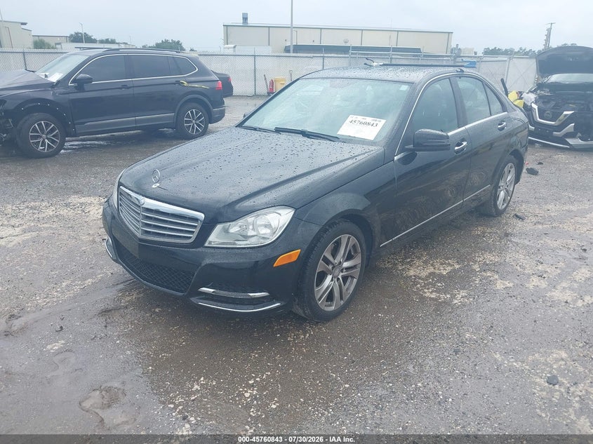Vin: wddgf8ab1ea911571, lot: 46259592, mercedes-benz c 300 luxury 4matic 20142