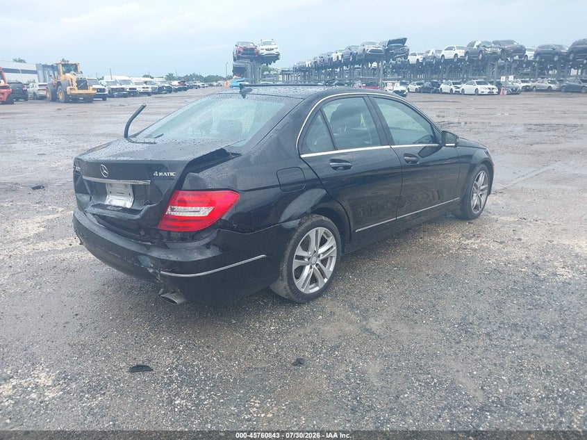 2014 MERCEDES-BENZ C 300 auction photo 4