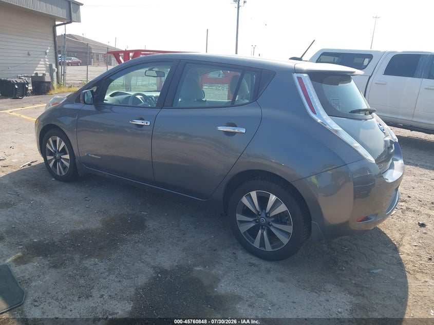 Vin: 1n4bz0cp7gc311673, lot: 46259597, nissan leaf sv 20163