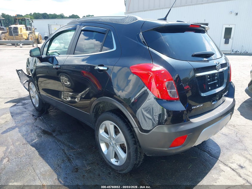 Vin: kl4cjhsb9eb728235, lot: 46259601, buick encore premium 20143