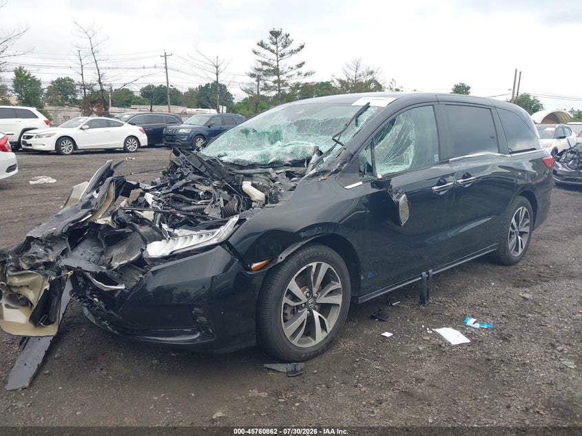 Vin: 5fnrl6h82rb074546, lot: 46259611, honda odyssey touring 20242