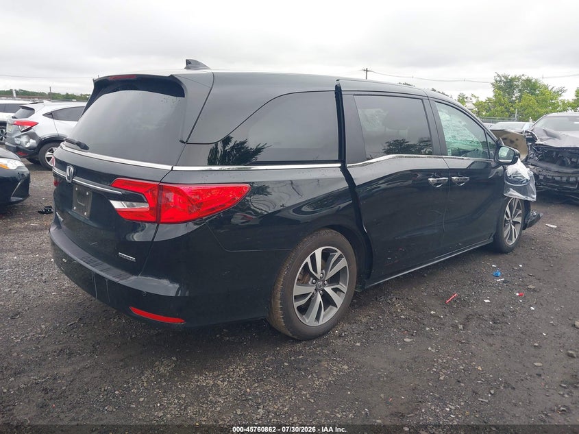 Vin: 5fnrl6h82rb074546, lot: 46259611, honda odyssey touring 20244