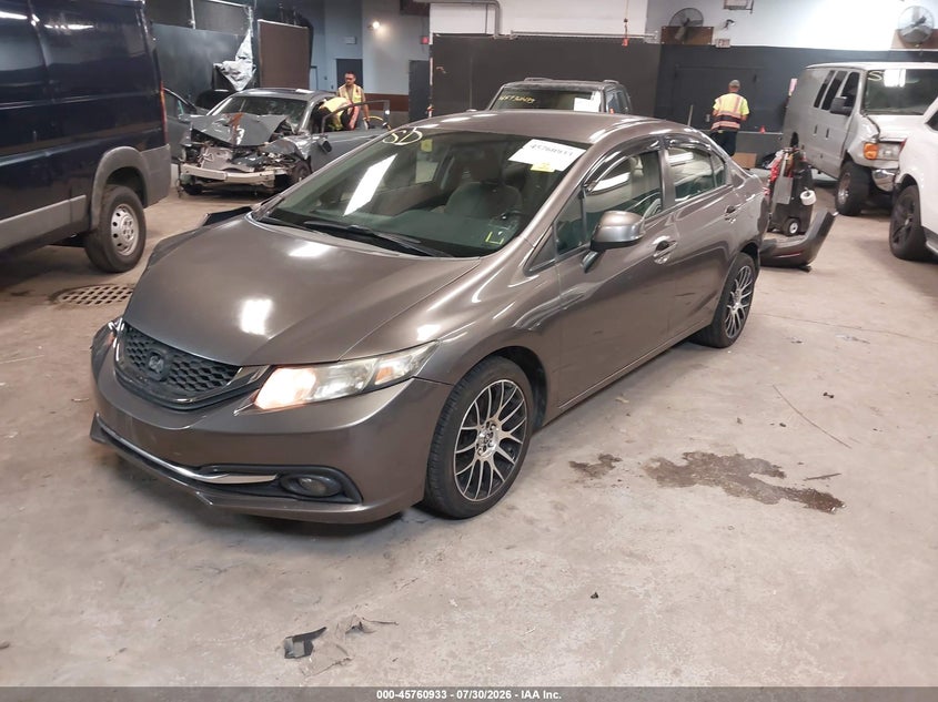 Vin: 19xfb2f58de295610, lot: 46259682, honda civic lx 20132