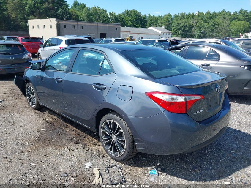 Vin: 2t1burhe5fc448704, lot: 46259697, toyota corolla s plus 20153