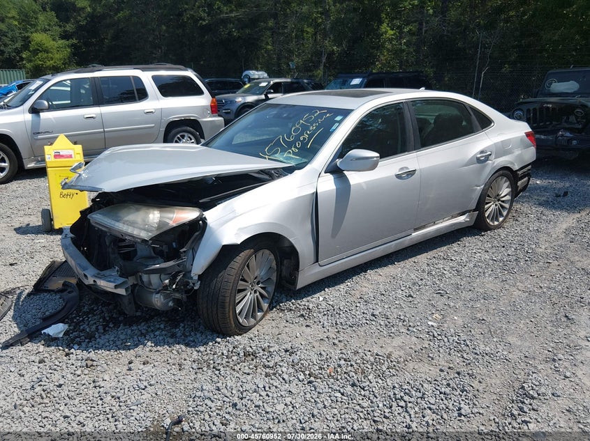 2016 Hyundai Equus, Front End, IAAI, VIN KMHGH4JH0GU101234 — photo 2