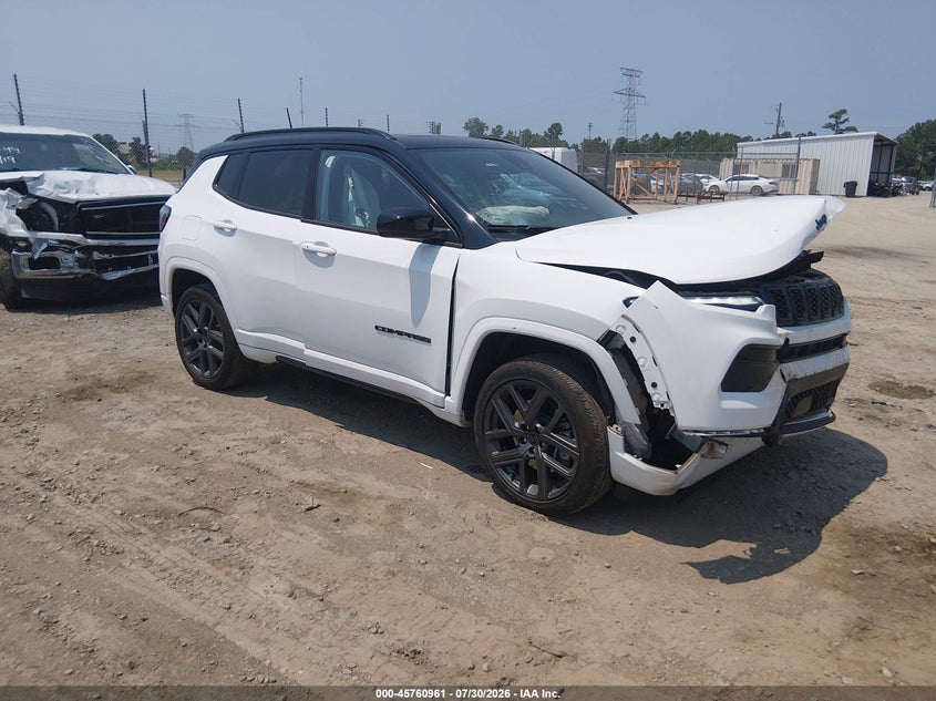 Vin: 3c4njdcn3st550011, lot: 46259710, jeep compass limited 4x4 2025 img_1