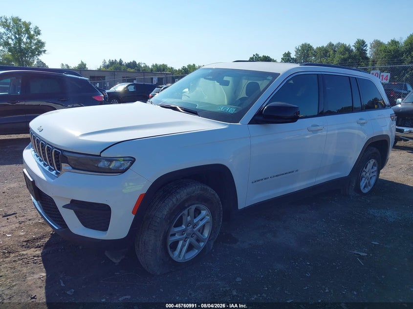 Vin: 1c4rjhag0s8738948, lot: 46259740, jeep grand cherokee laredo 4x4 20252