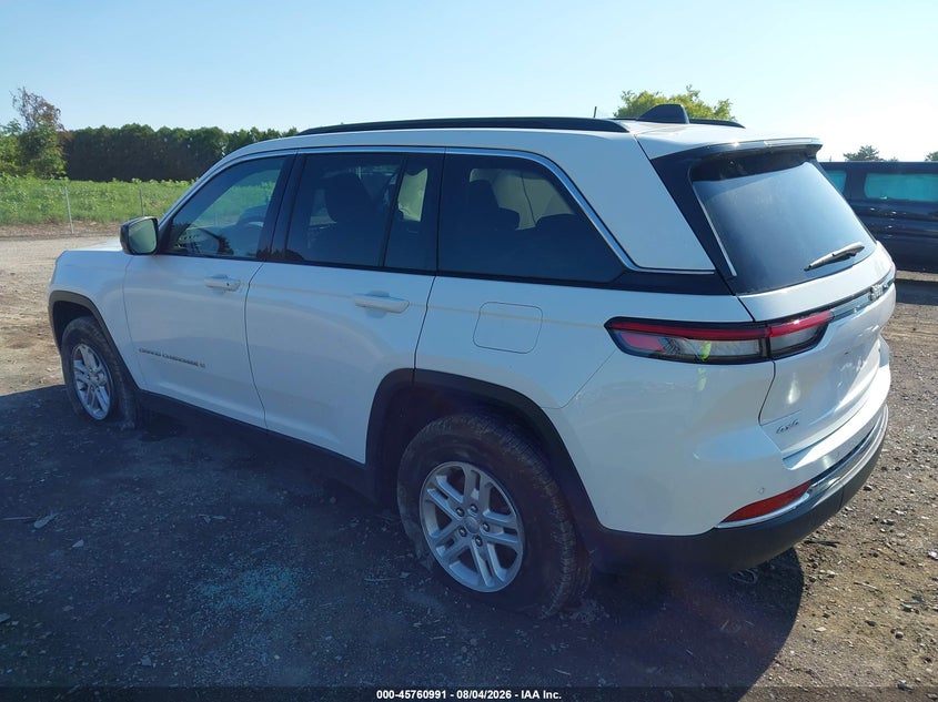 Vin: 1c4rjhag0s8738948, lot: 46259740, jeep grand cherokee laredo 4x4 20253