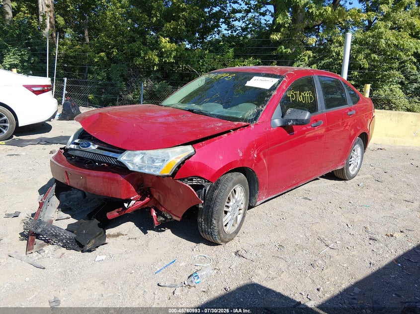 Vin: 1fahp3fn8bw145005, lot: 46259741, ford focus se 20112