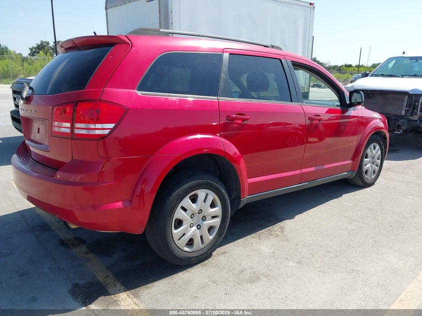 Vin: 3c4pdcab0gt139126, lot: 46259744, dodge journey se 20164