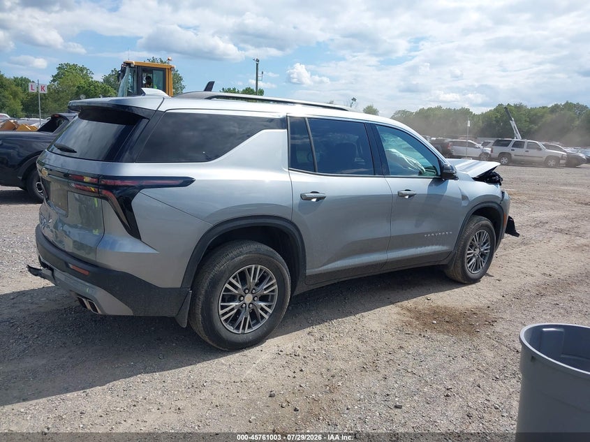 Vin: 1gnevgrs3sj308790, lot: 46259751, chevrolet traverse awd lt 20254