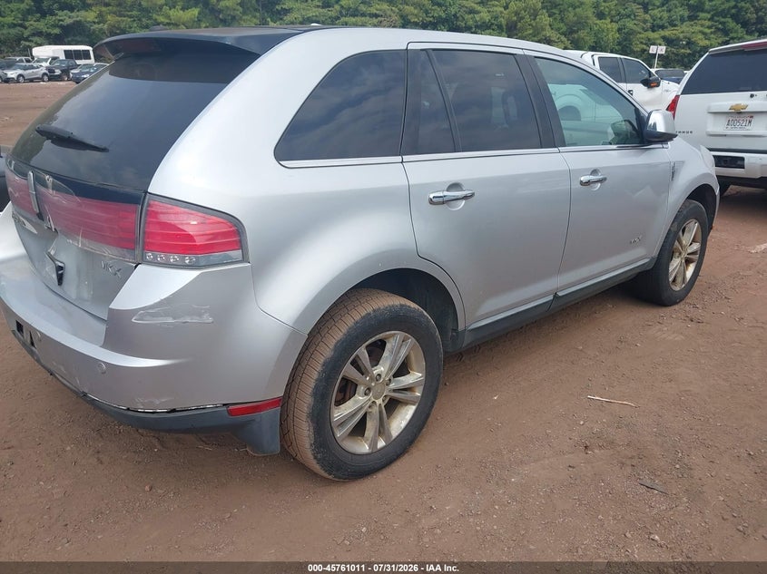 Vin: 2lmdj6jc0abj24957, lot: 46259760, lincoln mkx 20104
