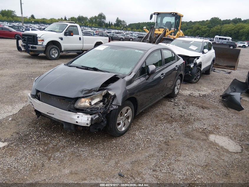 2013 HONDA CIVIC SEDAN 1.8L I-4 VVT, 140HP