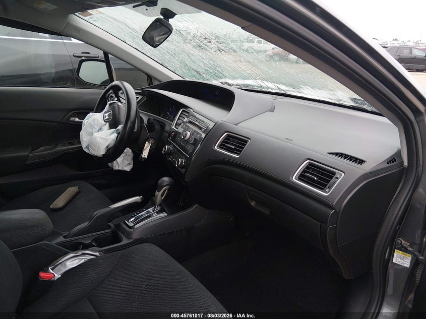 2013 HONDA CIVIC SEDAN 1.8L I-4 VVT, 140HP