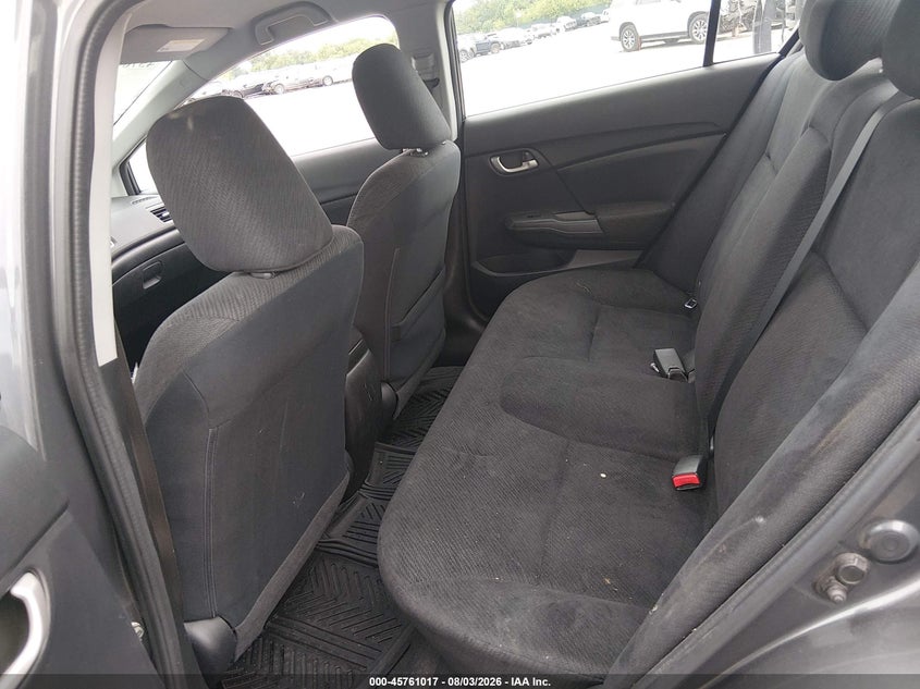 2013 HONDA CIVIC SEDAN 1.8L I-4 VVT, 140HP