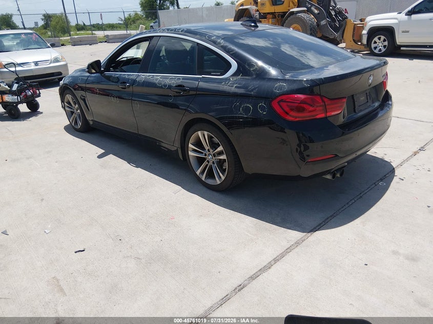 Vin: wba4j1c52jba29811, lot: 46259768, bmw 430i gran coupe 20183