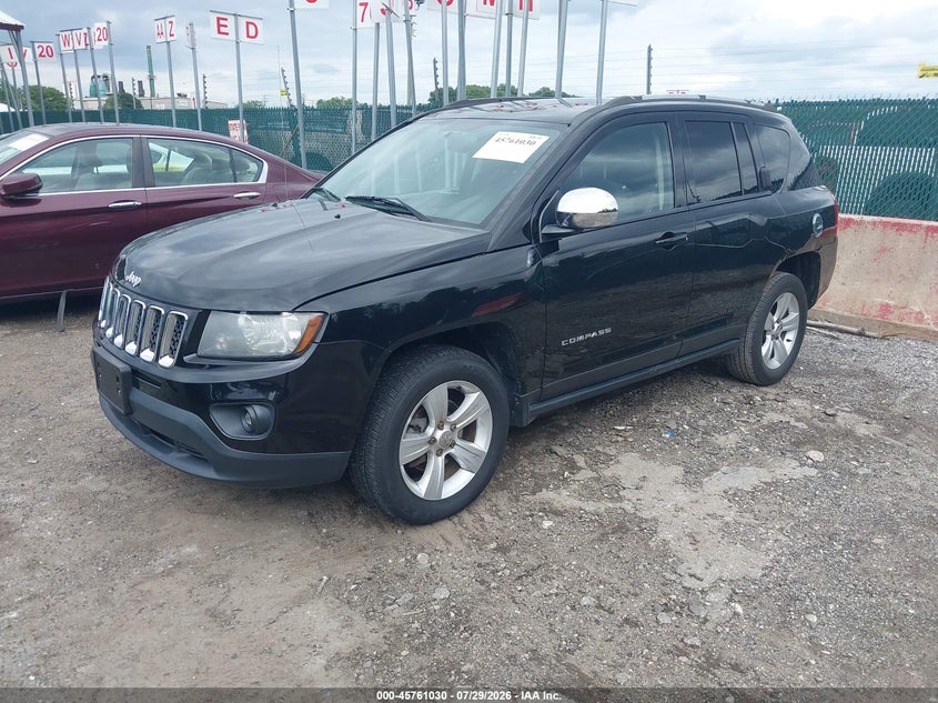 Vin: 1c4njdbb2gd640044, lot: 46259779, jeep compass sport 20162