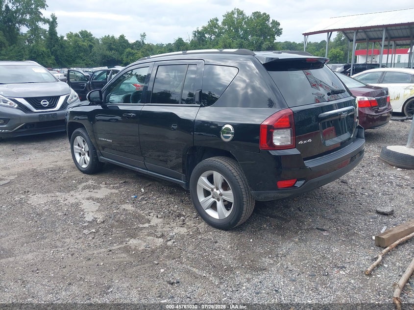 Vin: 1c4njdbb2gd640044, lot: 46259779, jeep compass sport 20163