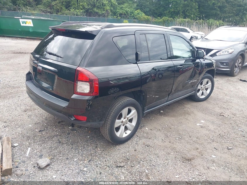 Vin: 1c4njdbb2gd640044, lot: 46259779, jeep compass sport 20164