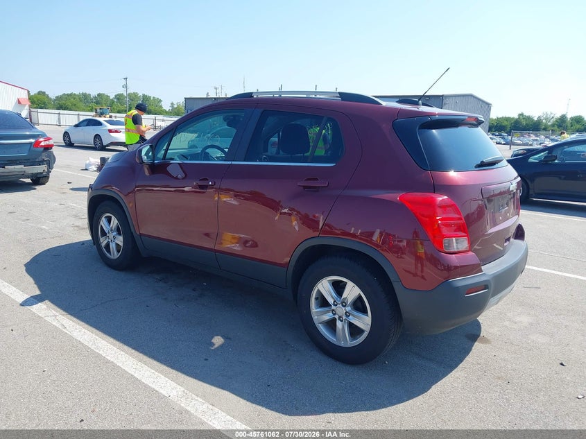 Vin: 3gncjlsb7gl120554, lot: 46259811, chevrolet trax lt 20163