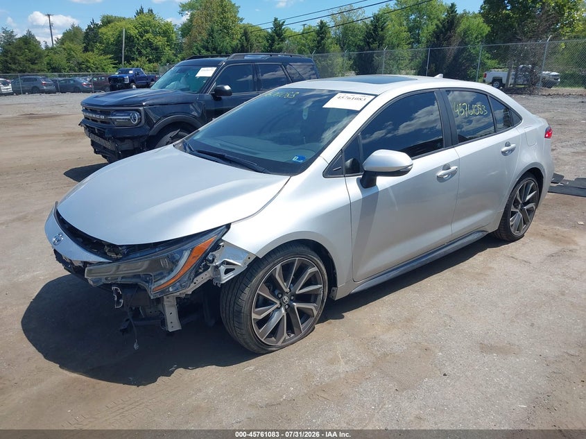 Vin: 5yfp4mce9mp064292, lot: 46259832, toyota corolla se 20212