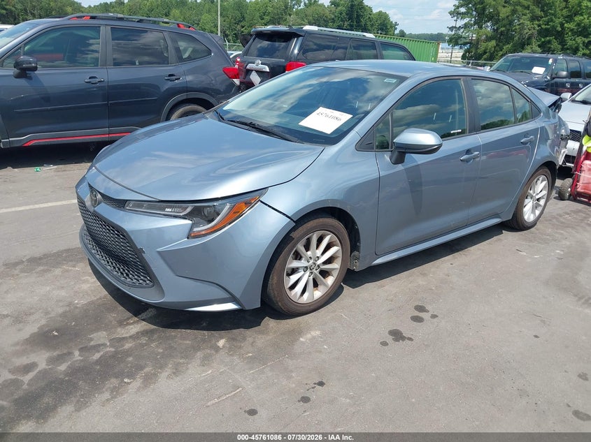 2021 TOYOTA COROLLA auction photo 2
