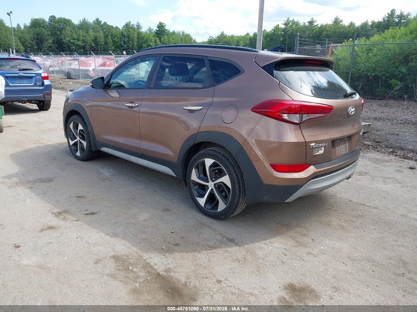 Vin: km8j3ca27hu372383, lot: 46259839, hyundai tucson limited 20173