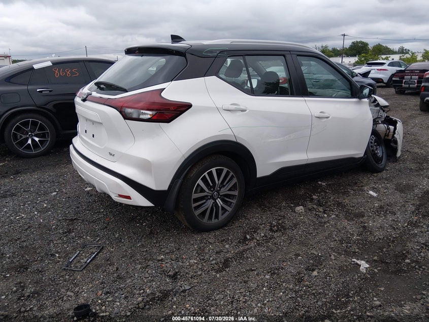 Vin: 3n1cp5cv9nl500734, lot: 46259843, nissan kicks sv xtronic cvt 20222