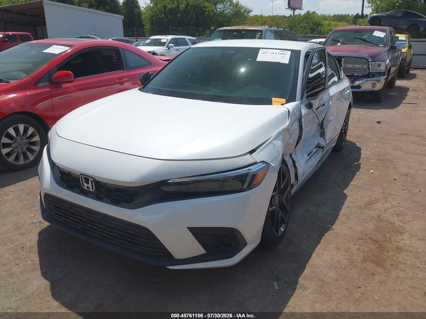 Vin: 19xfl2h88ne007039, lot: 46259855, honda civic sport 20222