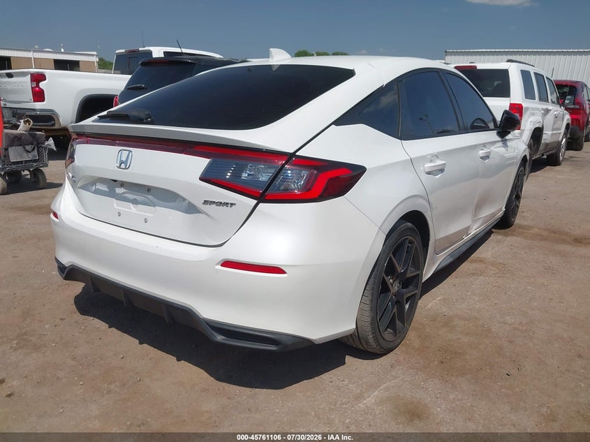 Vin: 19xfl2h88ne007039, lot: 46259855, honda civic sport 20224
