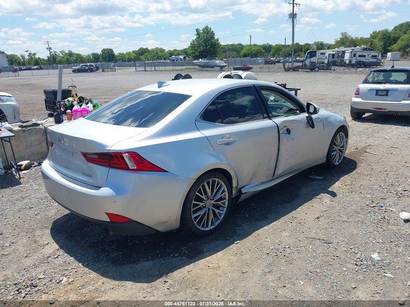 2015 LEXUS IS 250 auction photo 4