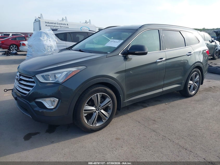 Vin: km8sndhf6eu075548, lot: 46259876, hyundai santa fe gls 20142