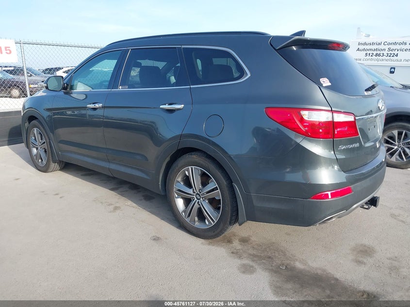 Vin: km8sndhf6eu075548, lot: 46259876, hyundai santa fe gls 20143