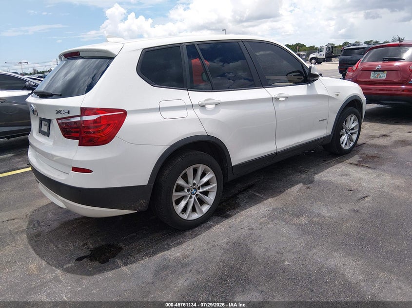 Vin: 5uxwx9c58e0d31239, lot: 46259883, bmw x3 xdrive28i 20144