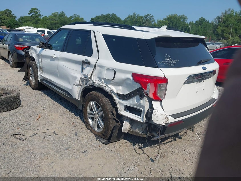 Vin: 1fmsk7dh4lgc48917, lot: 46259908, ford explorer xlt 20203