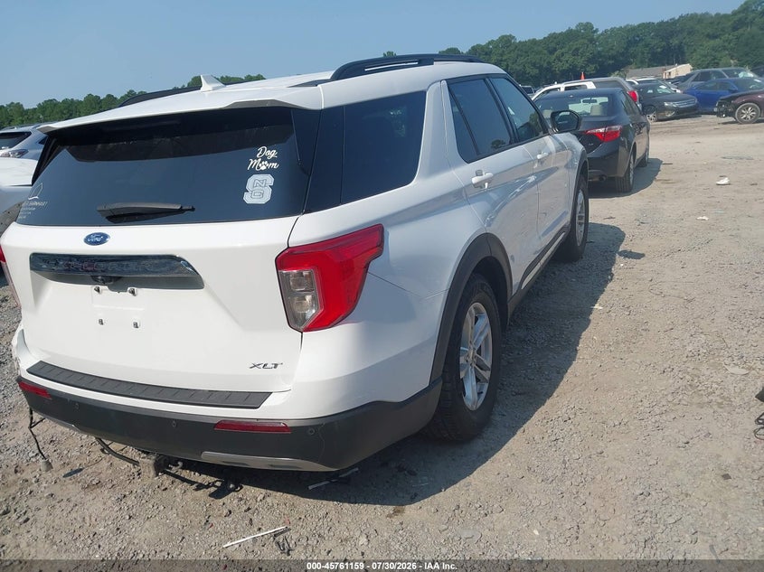 Vin: 1fmsk7dh4lgc48917, lot: 46259908, ford explorer xlt 20204
