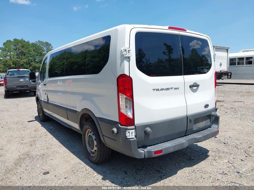 Vin: 1fbzx2zm2jkb52893, lot: 46259910, ford transit-350 xl 20183