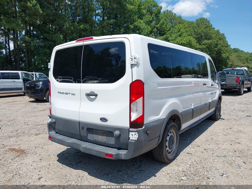 Vin: 1fbzx2zm2jkb52893, lot: 46259910, ford transit-350 xl 20184