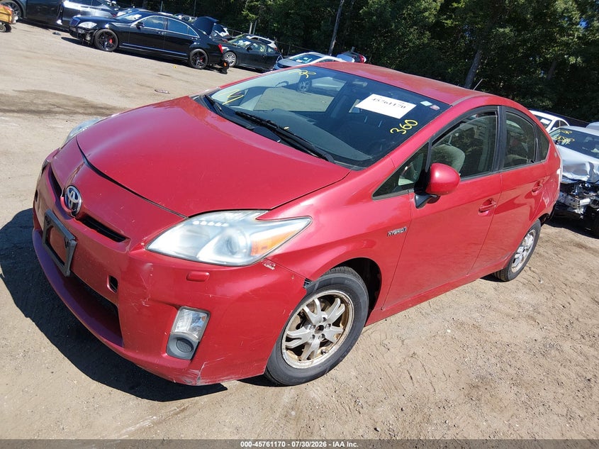 Vin: jtdkn3du7a0164128, lot: 46259919, toyota prius iii 20102