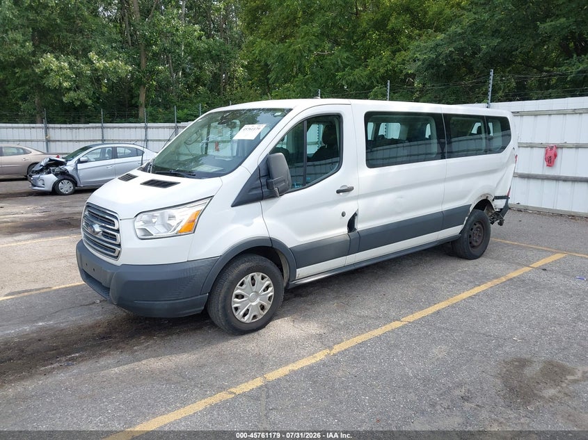 Vin: 1fbzx2zm7hka86772, lot: 46259928, ford transit-350 xlt 20172