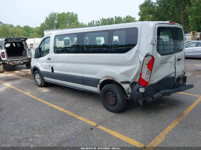 Vin: 1fbzx2zm7hka86772, lot: 46259928, ford transit-350 xlt 20173