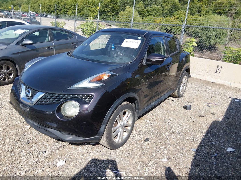 Vin: jn8af5mv7ft550152, lot: 46259943, nissan juke sl 20152