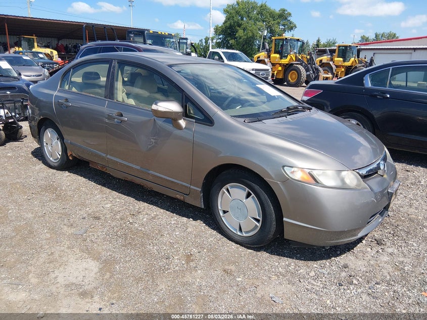 2007 HONDA CIVIC HYBRID auction photo 1