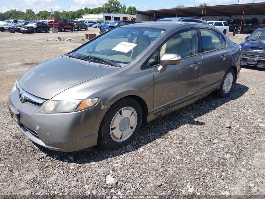 2007 HONDA CIVIC HYBRID auction photo 2