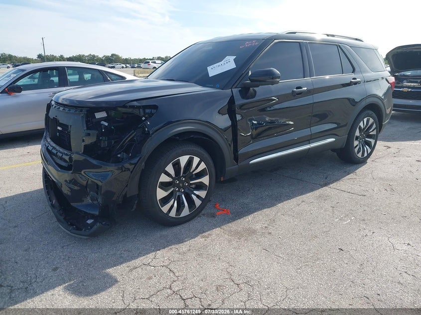 Vin: 1fmuk8hh9tga56479, lot: 46259998, ford explorer platinum 20262