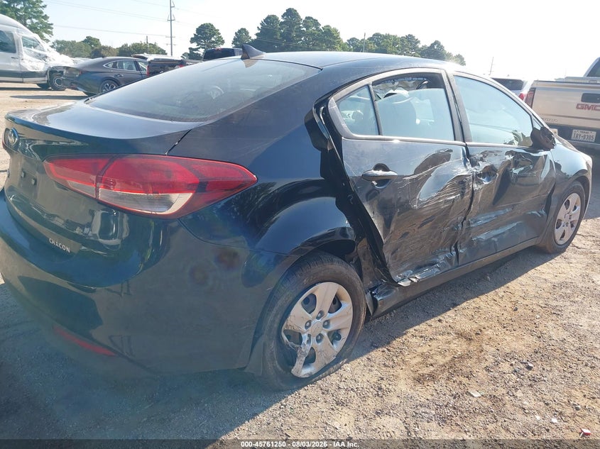 Vin: 3kpfk4a77he143487, lot: 46259999, kia forte lx 20174